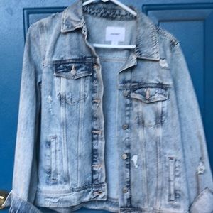Distressed jean jacket from Old Navy